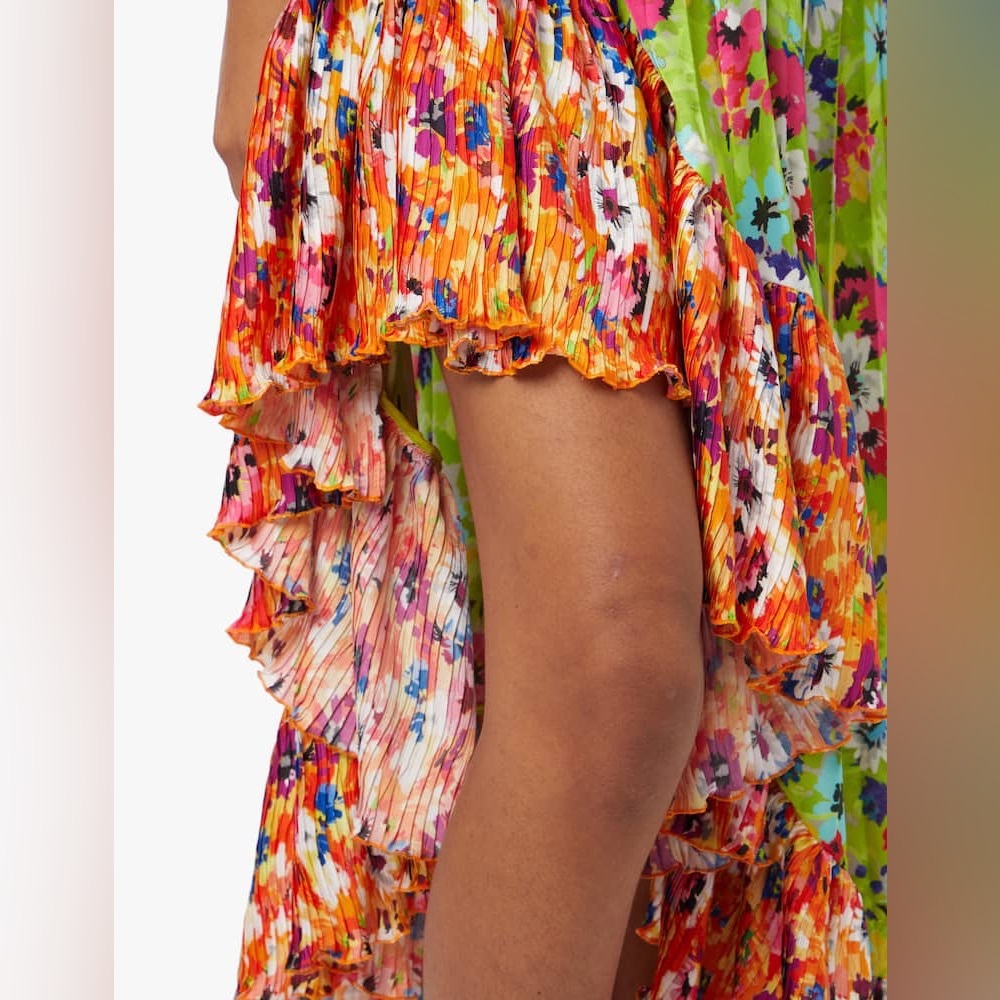 Msgm High Low Side Strappy Dresses - image 4